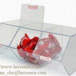 Transparent acrylic candy box for supermarket and convenience stores HS-C106A1 HS-C106A1