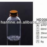 transparent PET bottle for Medicine packaging HD20060