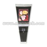 Transparent Plastic Single Rose Floral Sleeve MB003