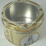 Transparent window tin/display tin/gift tin t011,4770