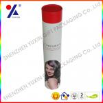 tube hair extension packing ,tube straight iron packing ,customized paper tube packing wine box G-541