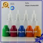 TUV/SGS 10ml plastic dropper bottles with dropper/label/childproof tamper cap Stocks!!! ISO8317 CB-PET