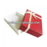 two-piece gift box with ribbon two-piece gift box