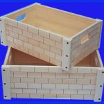 Unique style wooden fruit crates wholesale ZHONGYI02113