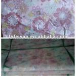 Used transfer paper for flower wrapping paper FY-4