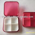 V-PB032 4 Compartments Pill Box ( plastic pill box/pill case) V-PB032