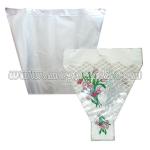 V Shape Clear Flower Sleeve for Flower Package MB003