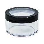 (V10076B) PLASTIC COSMETIC JAR V10076B