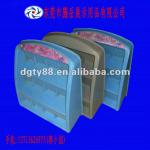 vacuum formed plastic display in custom design,plastic rack dgty-2014