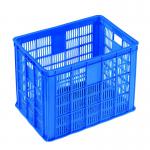 Ventilated mesh stackable plastic crate container basket DD-600 DD-600