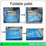 Warehouse foldable stainless steel pallet container Warehouse foldable stainless steel pallet containe