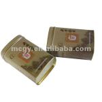 what is tin High quality empty rectangle tea packaging box tin can professional metal tea tin box MC-FT007