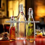 whiskey glass bottle with sealed cap GP-3184