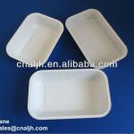 white coated airline aluminum foil container CAS350