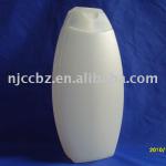 white hdpe plastic bottle of shampoo c-35