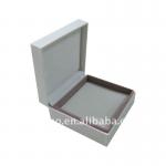 white plastic gift box for earring( jewelry box) S-GB11285