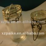 whole sale of glass bottles with metal cap paike-d-027