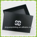 Wholesale custom black gift box with lid JGBOX087