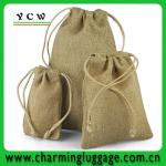 wholesale custom burlap fabric wine bottle jute bag burlap fabric wine bottle jute bag