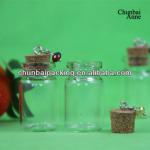 wholesale glass vial pendant with cork 2/3/5ml CB-2/3/5ml