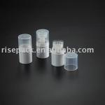 wholesale plastic Round Straight Balm Lipstick tubes RP04