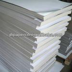 wholesale recycled coated duplex board grey back G0004