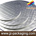 Wholesale round Silver gold foil cake boards CP0201