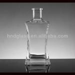 wholesale square glass wine bottle 500ml W-11