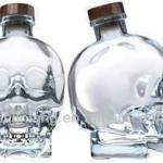 wholesale unique Skull bottleshaped wine glass bottle W-KW021