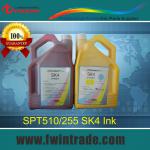 with high quality 5L/Bottle c m y k Lc Lm 6 colors solvent ink sk4 for spt 255/510/1020 heads sk4 ink