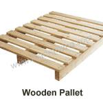 Wood pallet and boxes 16186