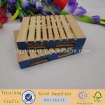 wooden 12cm long natural small pallets yxgy20000001