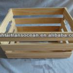 Wooden crate,fruit basket M00339