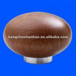 Wooden perfume cap with aluminum THC-220