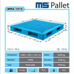 WR4 1212 - Plastic Pallet Heavy Duty