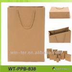 WT-PPB-838 Brown kraft paper bags wholesale WT-PPB-838