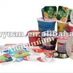 Yoghurt cups aluminium label AL-5